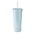 24oz Stainless Steel Straw Tumbler - Iridescent Mint