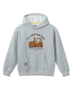 Tims Unisex Hoodie - Grey Marl - Image 5