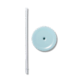 24oz Stainless Steel Straw Tumbler - Iridescent Mint - Image 3